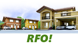 RFO Units for Sale in Camella Tanza.